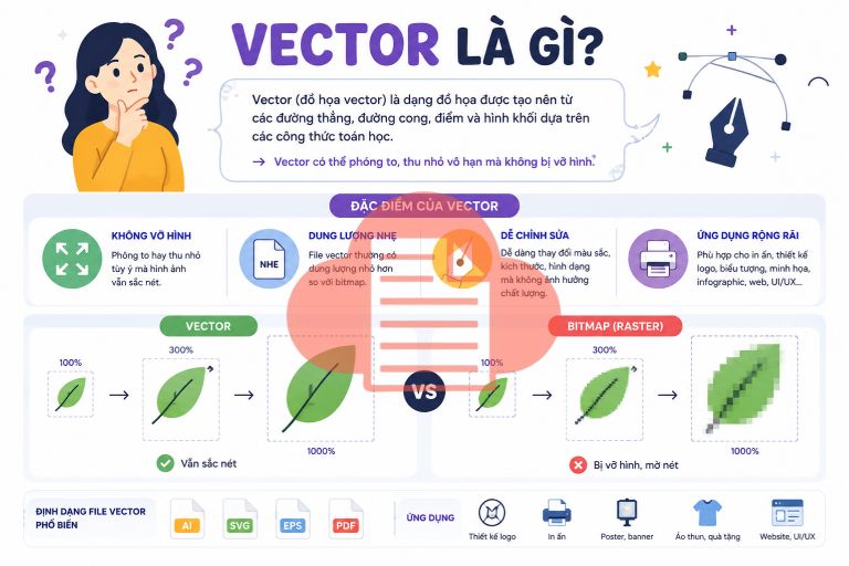 Vector Là Gì? Tìm Hiểu Ảnh Vector, File Vector Và Ứng Dụng Trong Thiết Kế vector la gi 1