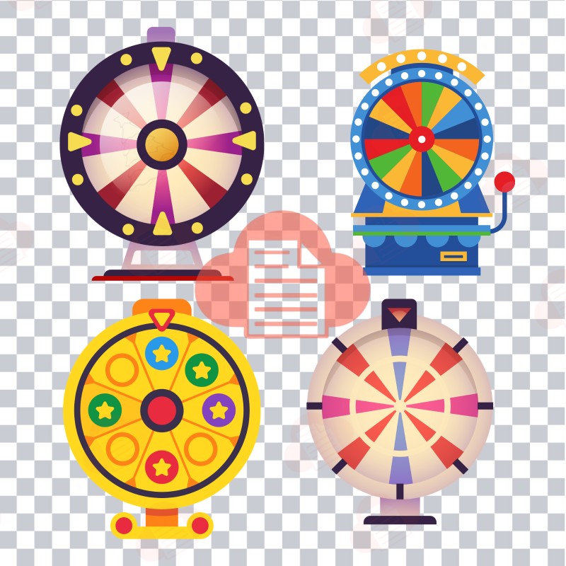 Tổng Hợp 55+ Mẫu Vòng Quay May Mắn Vector Đẹp Bản AI, CDR, PNG Tải Free vong quay may man vector 5