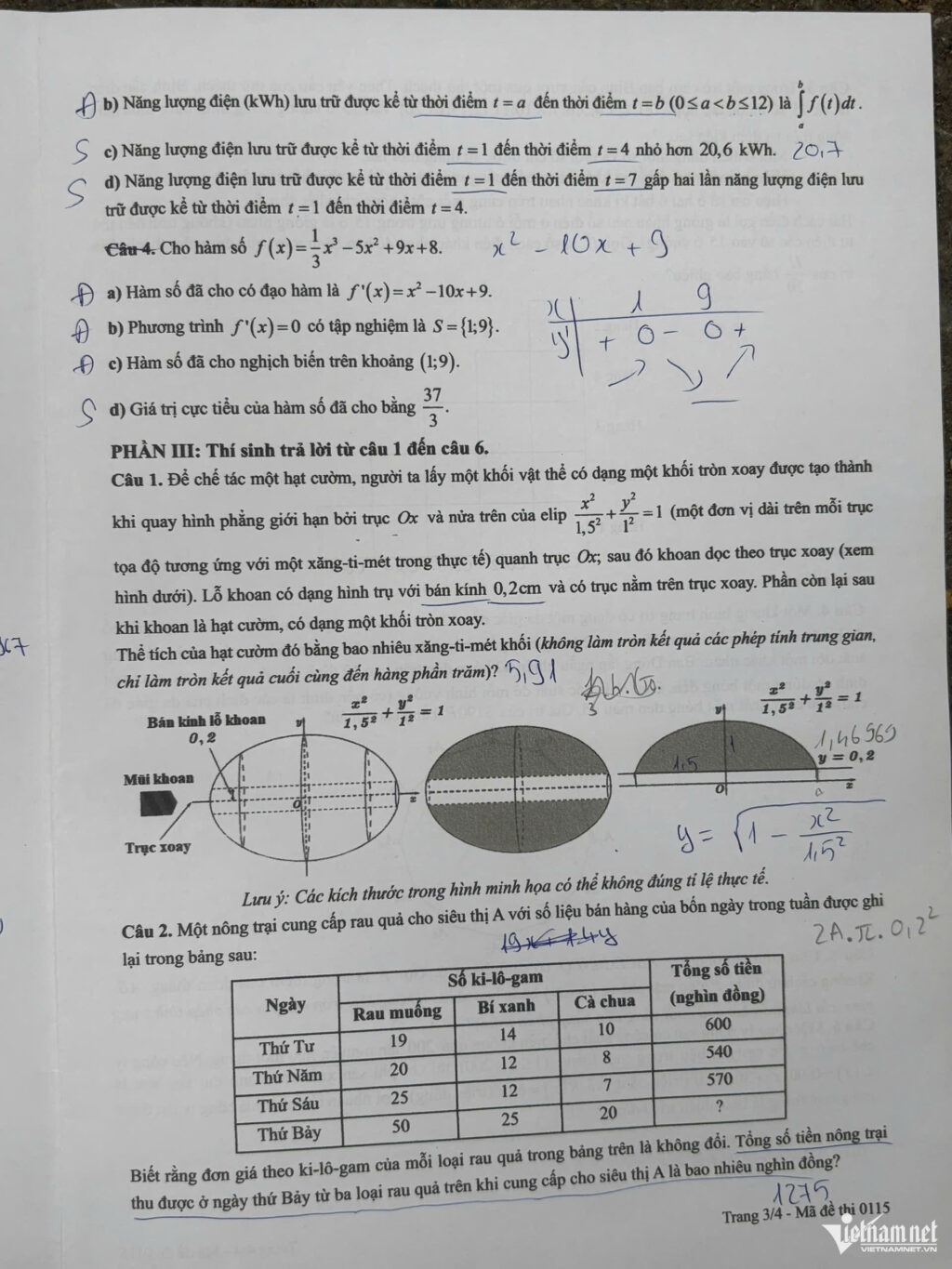 Đề Thi Toán Tốt Nghiệp THPT 2026 Chính Thức Kèm Đáp Án Mới Nhất w de toan thpt2 2102
