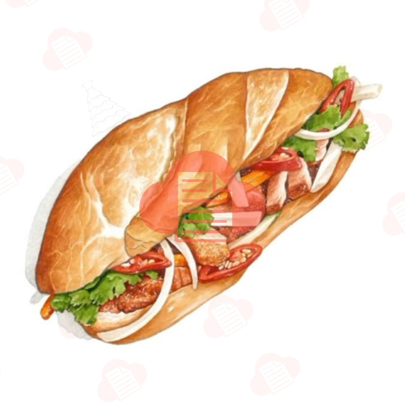 88+ Mẫu Logo Bánh Mì Vector Draw File PNG Không Nền banh mi vector 12