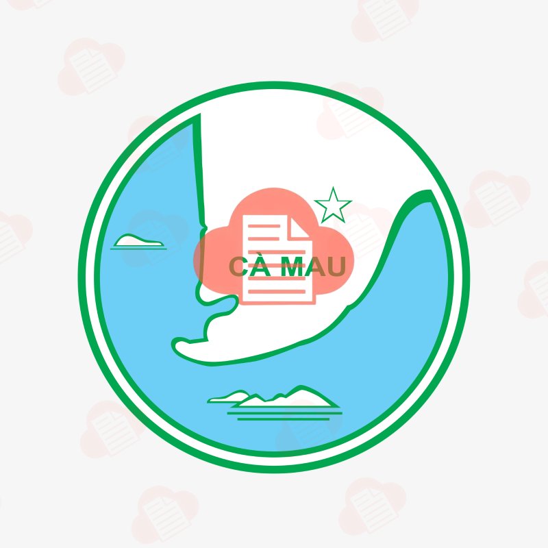 Tổng Hợp Logo Cà Mau Mới Nhất Sau Sáp Nhập Vector, PNG Free logo ca mau 1