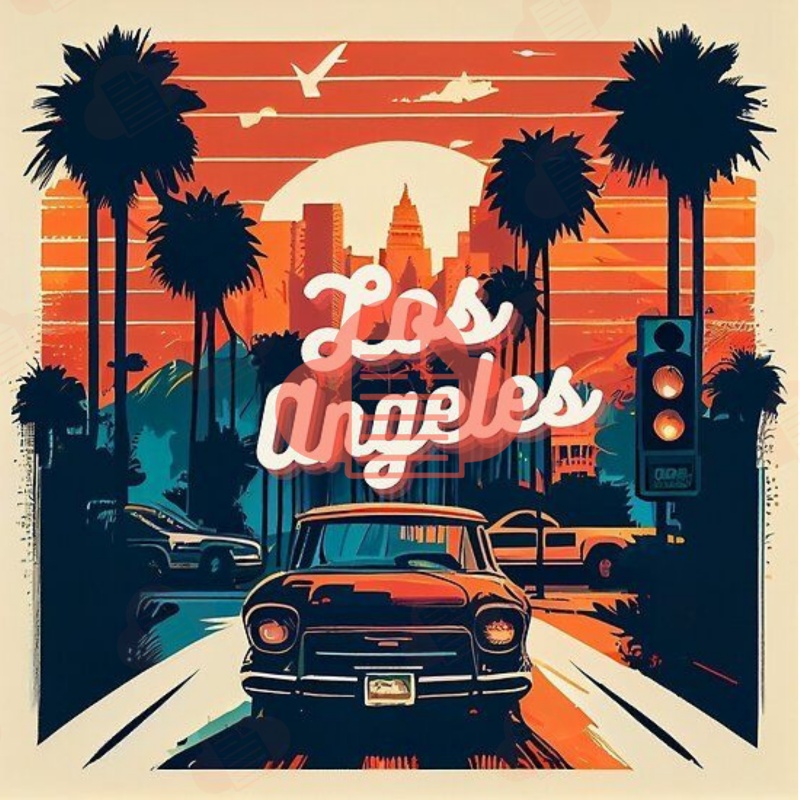 Kho Mẫu Đồ Họa Los Angeles Vector Đẹp Bản AI, PNG, EPS Tải Miễn Phí los angeles vector 11