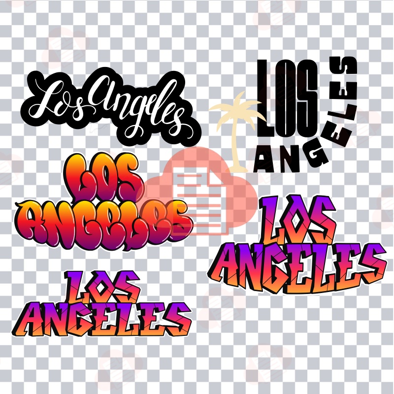 Kho Mẫu Đồ Họa Los Angeles Vector Đẹp Bản AI, PNG, EPS Tải Miễn Phí los angeles vector 17