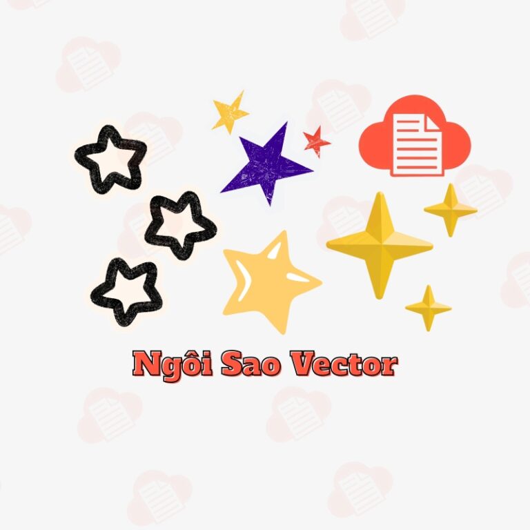 99+ Hình Ngôi Sao Vector 5 Cánh Lấp Lánh PNG Không Nền ngoi sao vector 1