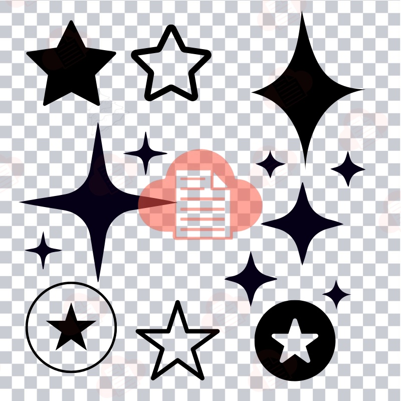 99+ Hình Ngôi Sao Vector 5 Cánh Lấp Lánh PNG Không Nền ngoi sao vector 3