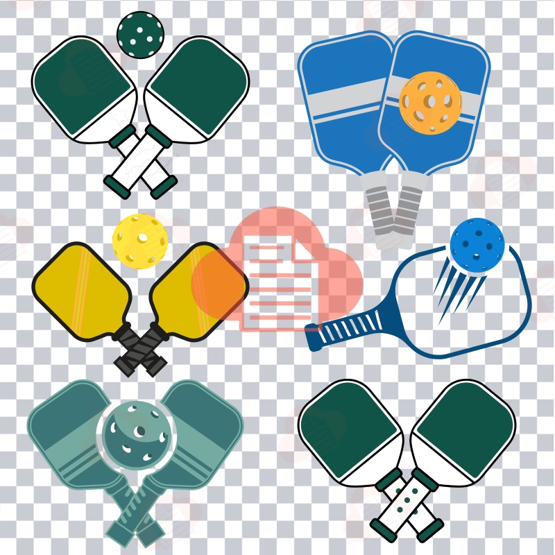 Tổng Hợp 65+ Mẫu Đồ Họa Pickleball Vector Đẹp File AI, PNG Tải Miễn Phí pickleball vector 2