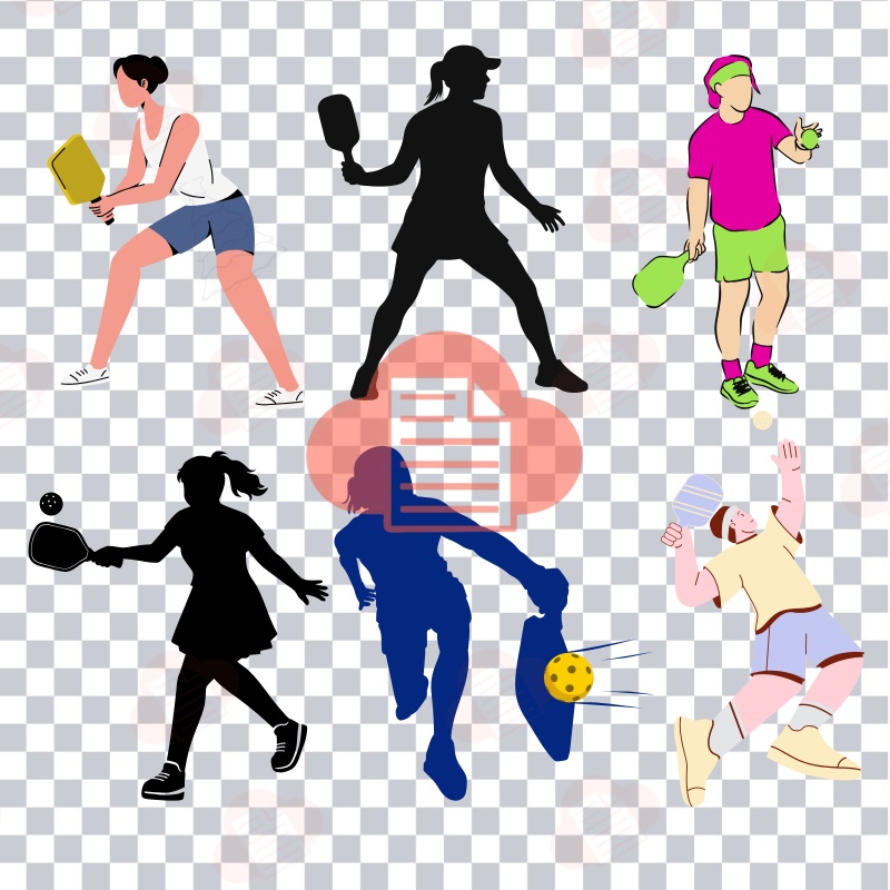 Tổng Hợp 65+ Mẫu Đồ Họa Pickleball Vector Đẹp File AI, PNG Tải Miễn Phí pickleball vector 8