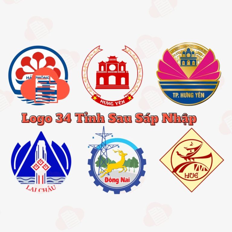 logo 34 tinh thanh sau khi sap nhap 2